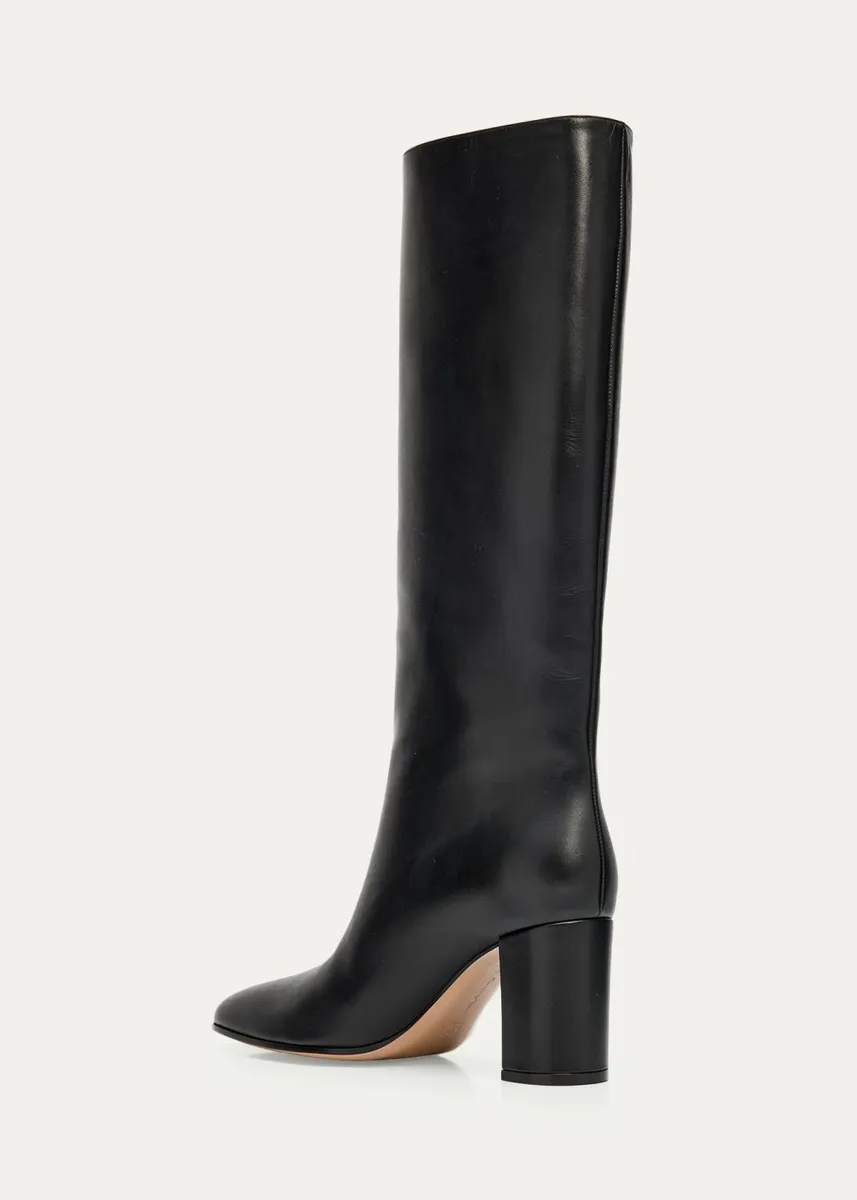 Gianvito Rossi 70mm Nappa Leather Knee-High Boots | Thumbnail 2