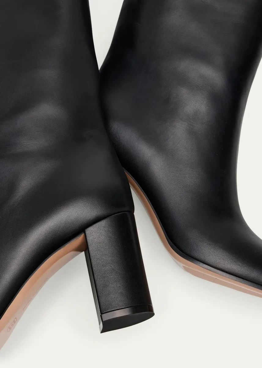 Gianvito Rossi 70mm Nappa Leather Knee-High Boots | Thumbnail 3