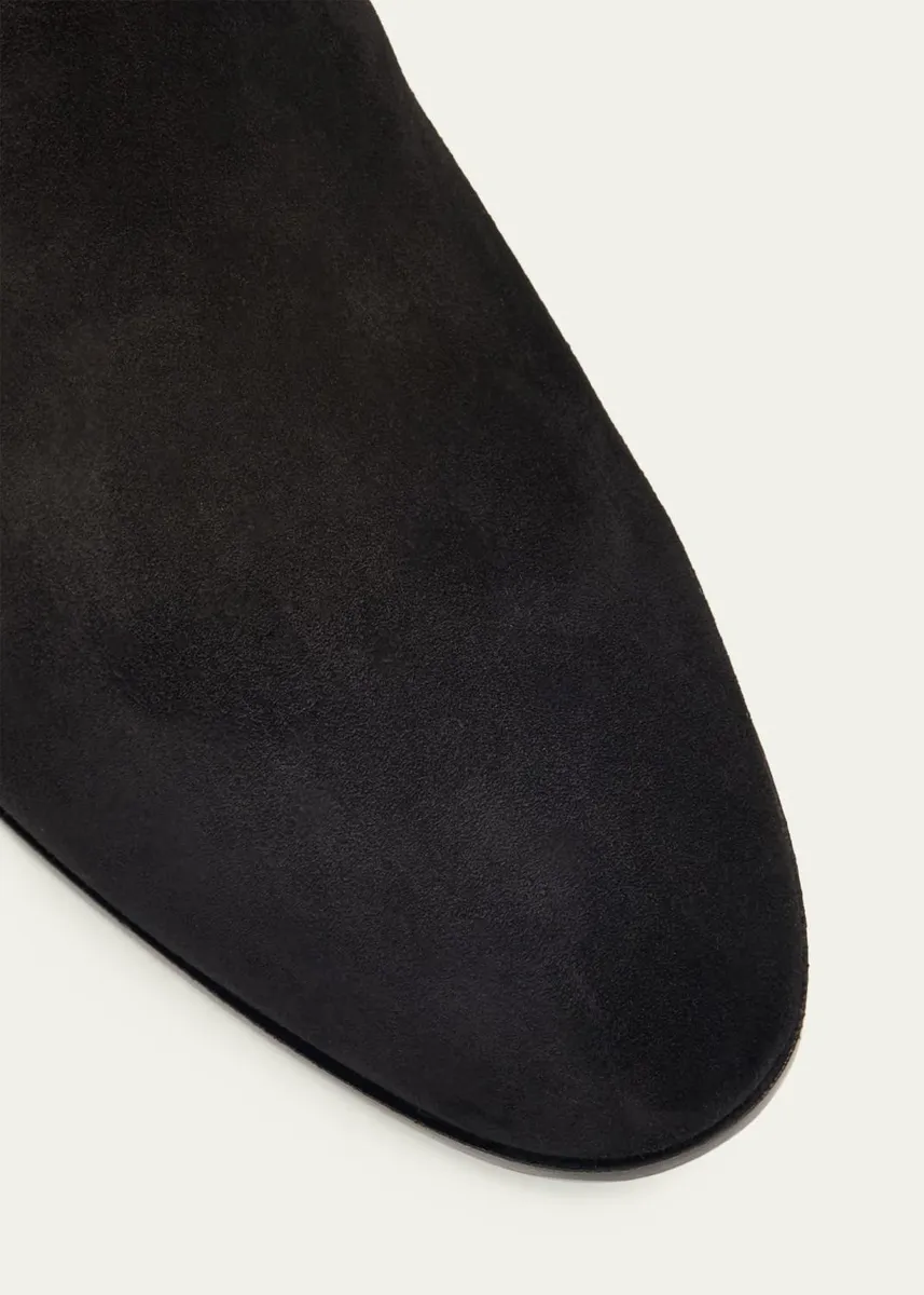 Gianvito Rossi 70mm Suede and Leather Ankle Boots | Thumbnail 5 Gianvito Rossi 70mm Suede and Leather Ankle Boots | Thumbnail 5