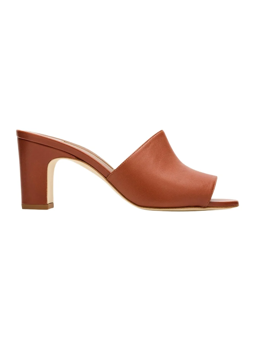 70mm Rapallabar Leather Mules 70mm Rapallabar Leather Mules