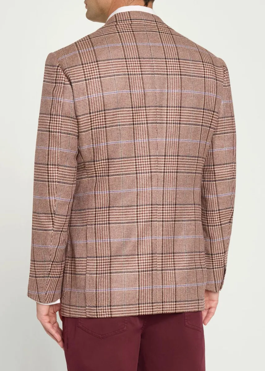 Cesare Attolini Men's Plaid Cashmere Jacket | Thumbnail 3 Cesare Attolini Men's Plaid Cashmere Jacket | Thumbnail 3
