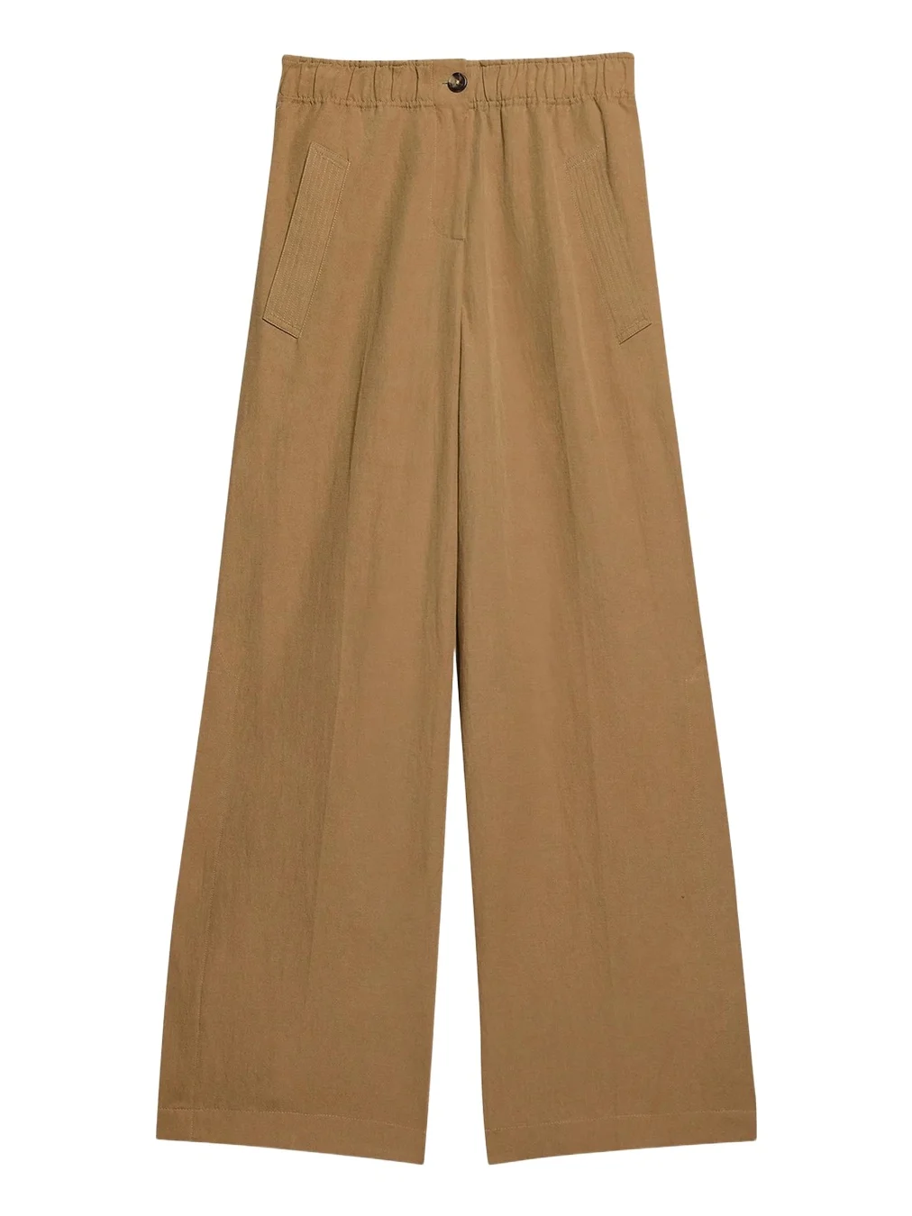 Trench Wide-Leg Pull-On Trousers Trench Wide-Leg Pull-On Trousers