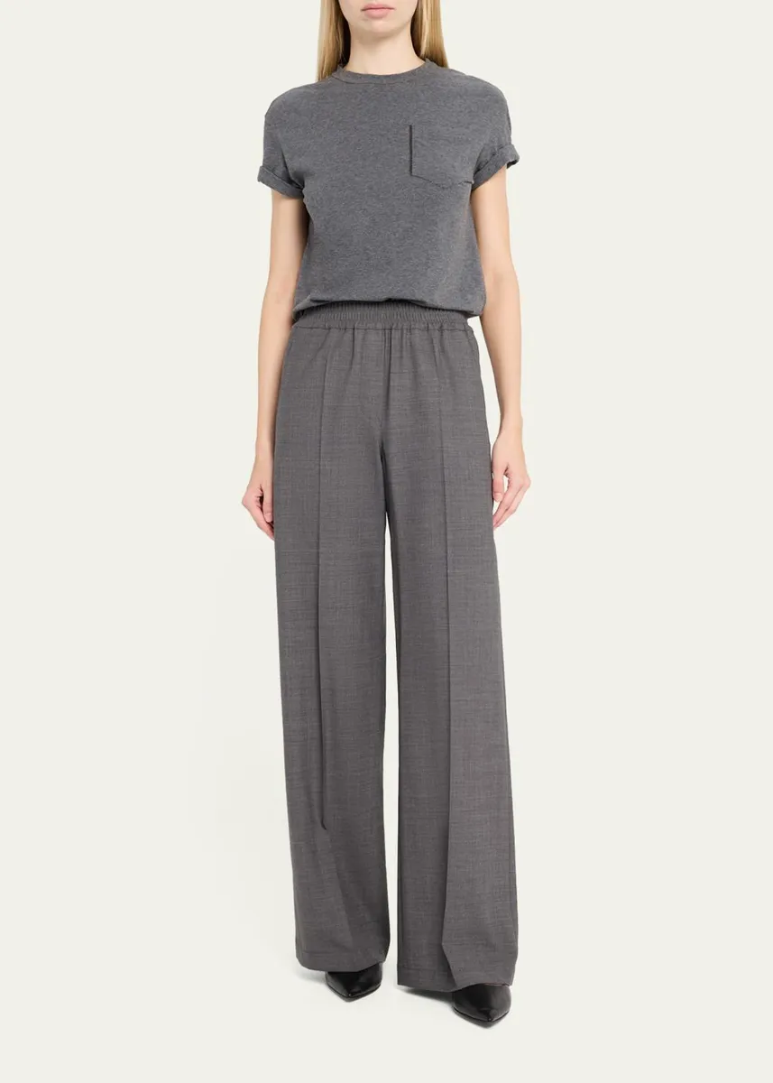 Brunello Cucinelli Tropical Luxury Track Trousers | Thumbnail 2 Brunello Cucinelli Tropical Luxury Track Trousers | Thumbnail 2