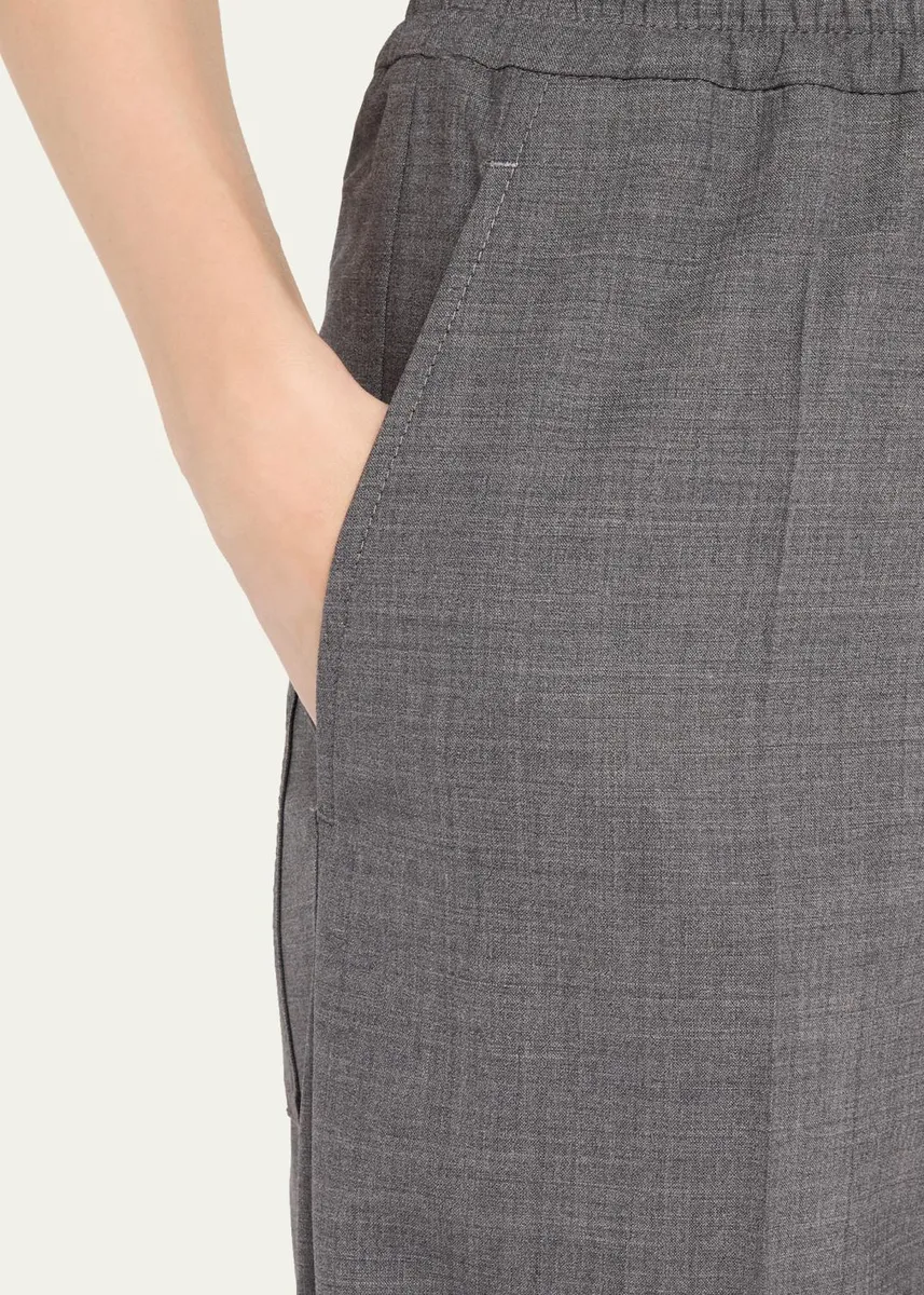 Brunello Cucinelli Tropical Luxury Track Trousers | Thumbnail 5 Brunello Cucinelli Tropical Luxury Track Trousers | Thumbnail 5