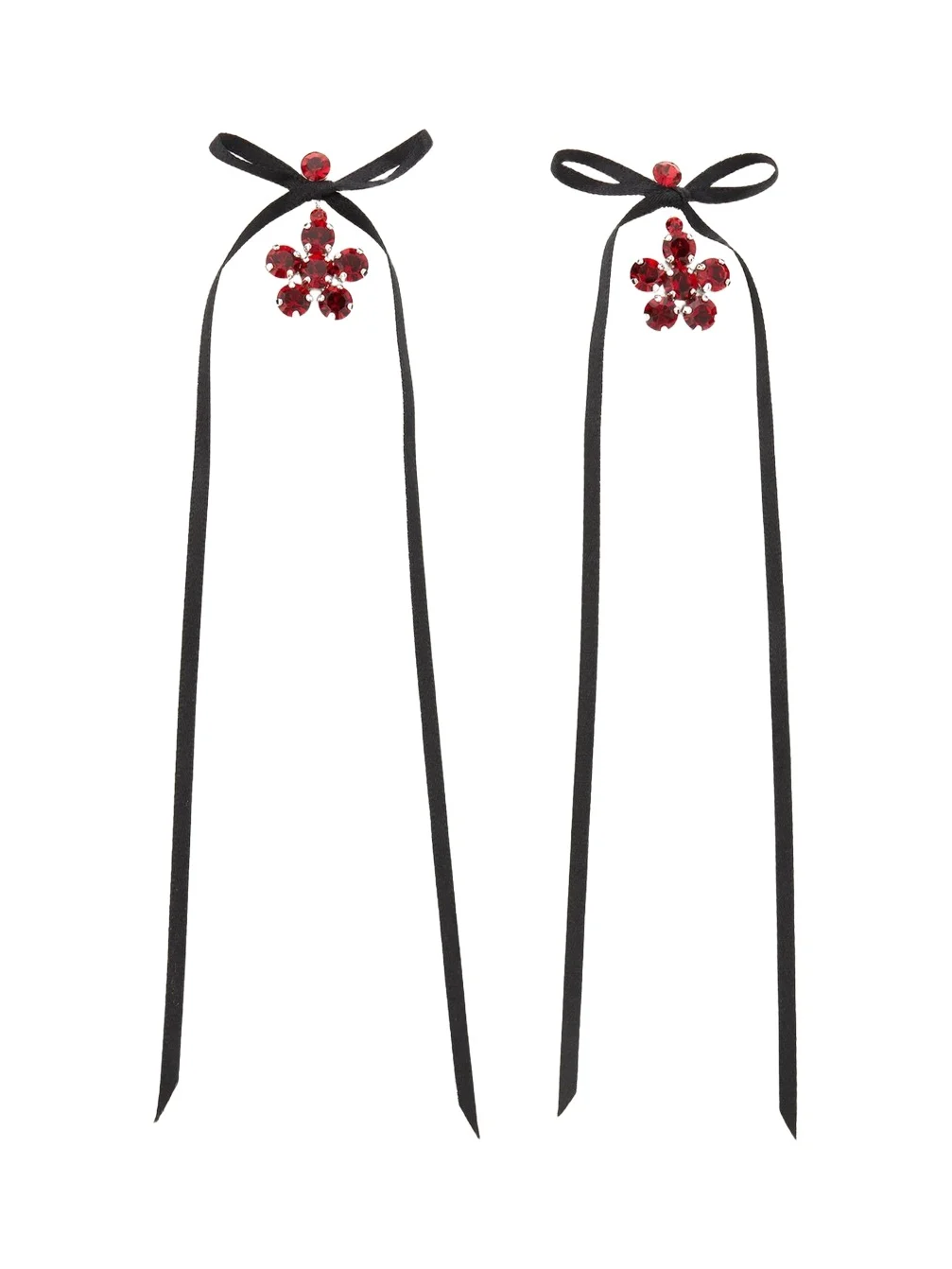 Simone Rocha Mini Daisy Drop Earrings