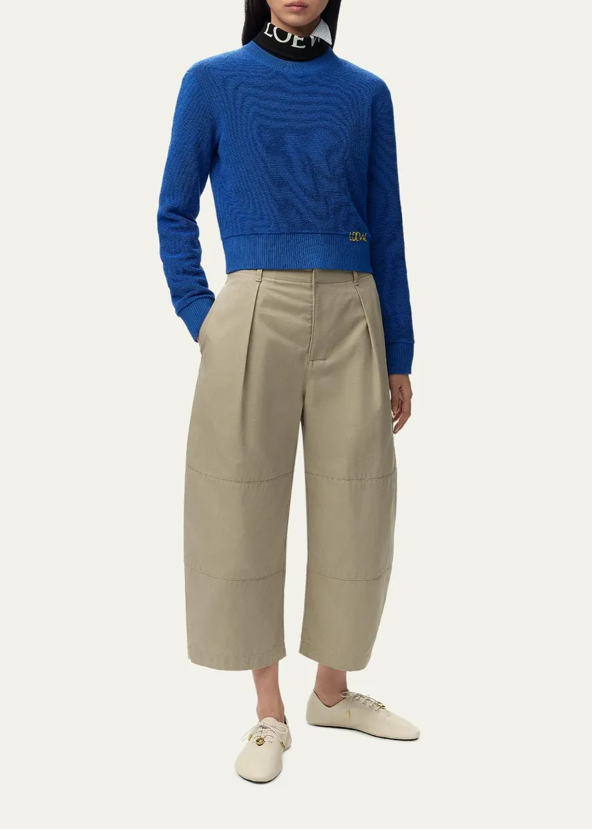 Loewe Curved Leg Trousers | Thumbnail 2 Loewe Curved Leg Trousers | Thumbnail 2