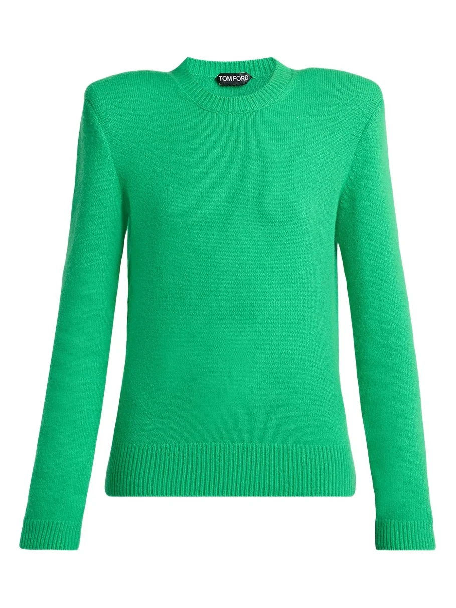 Long-Sleeve Cotton Crewneck Sweater Long-Sleeve Cotton Crewneck Sweater