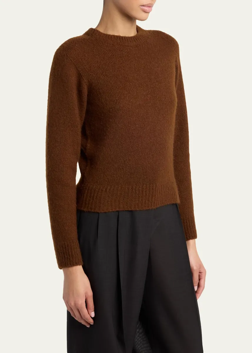 Tom Ford Cashmere-Silk Crewneck Sweater | Thumbnail 4 Tom Ford Cashmere-Silk Crewneck Sweater | Thumbnail 4