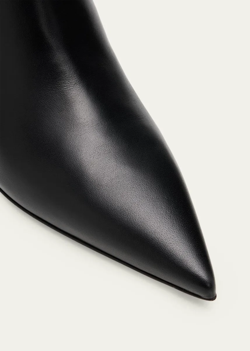 Gianvito Rossi 55mm Vitello Leather Ankle Boots | Thumbnail 3
