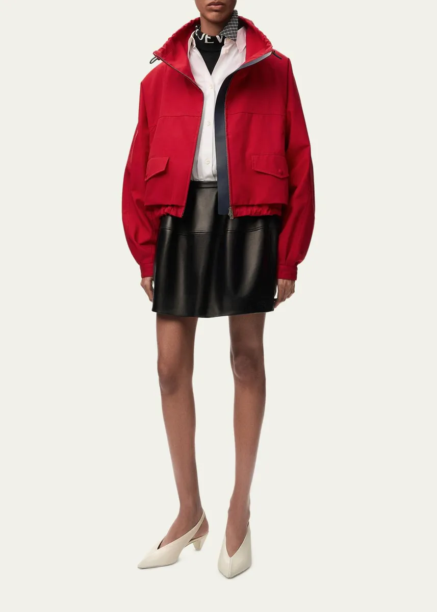 Loewe Lightweight Cropped Technical Jacket | Thumbnail 2 Loewe Lightweight Cropped Technical Jacket | Thumbnail 2