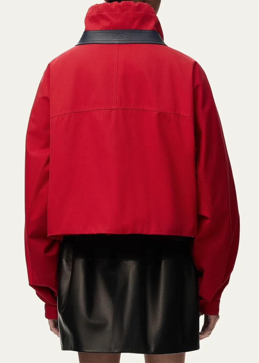 Loewe Lightweight Cropped Technical Jacket | Thumbnail 3 Loewe Lightweight Cropped Technical Jacket | Thumbnail 3