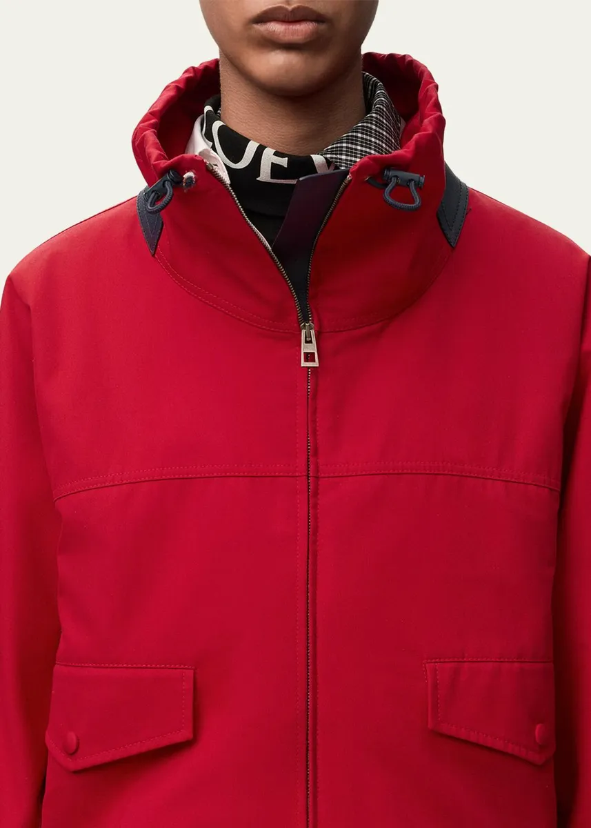 Loewe Lightweight Cropped Technical Jacket | Thumbnail 5 Loewe Lightweight Cropped Technical Jacket | Thumbnail 5