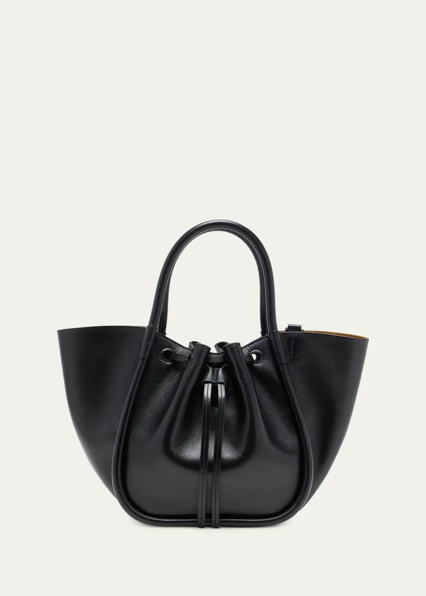 Proenza Schouler Small Ruched Leather Tote Bag | Thumbnail 3 Proenza Schouler Small Ruched Leather Tote Bag | Thumbnail 3