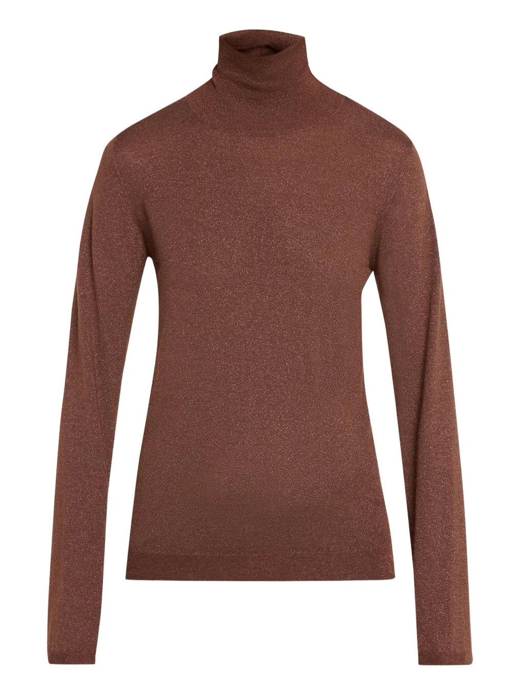 Shimmering Cashmere-Silk Knit Turtleneck Sweater Shimmering Cashmere-Silk Knit Turtleneck Sweater