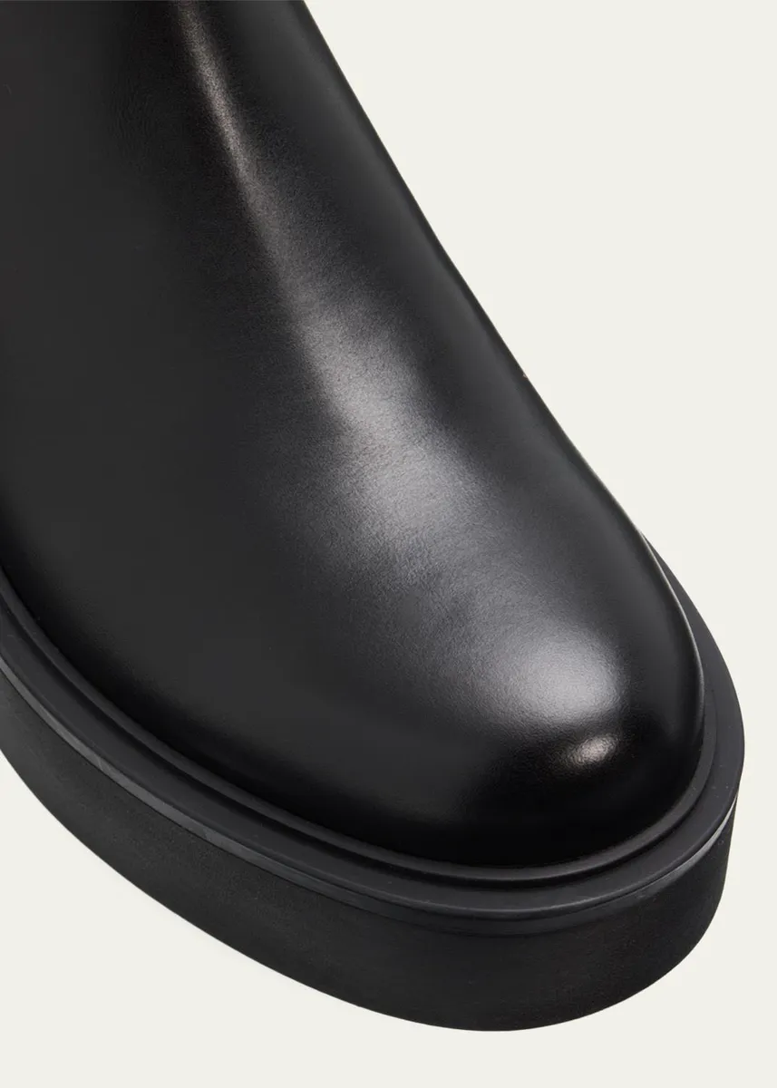 Gianvito Rossi 20mm Hiro Leather Ankle Boots | Thumbnail 5 Gianvito Rossi 20mm Hiro Leather Ankle Boots | Thumbnail 5