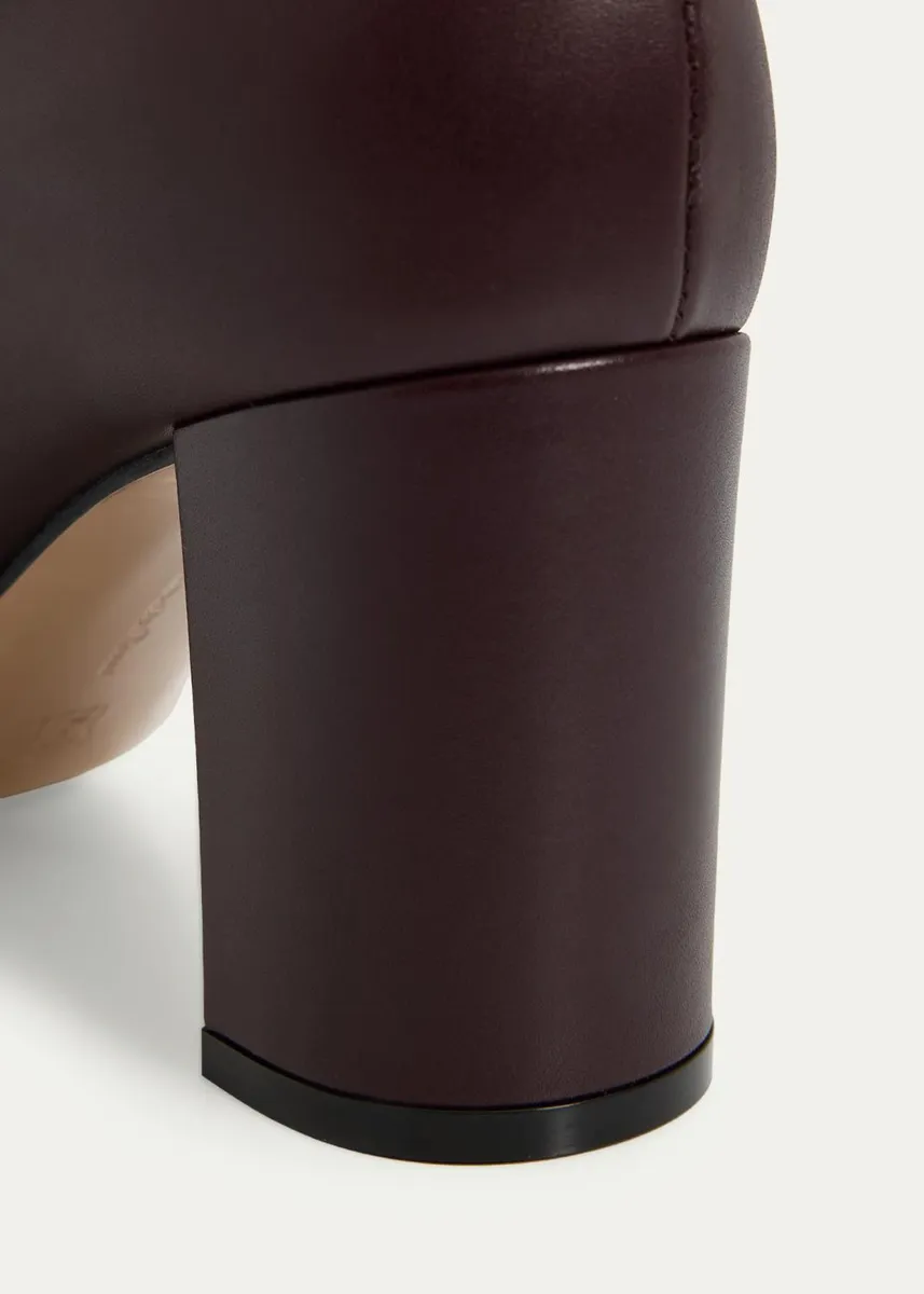 Gianvito Rossi 70mm Nappa Leather Knee-High Boots | Thumbnail 7