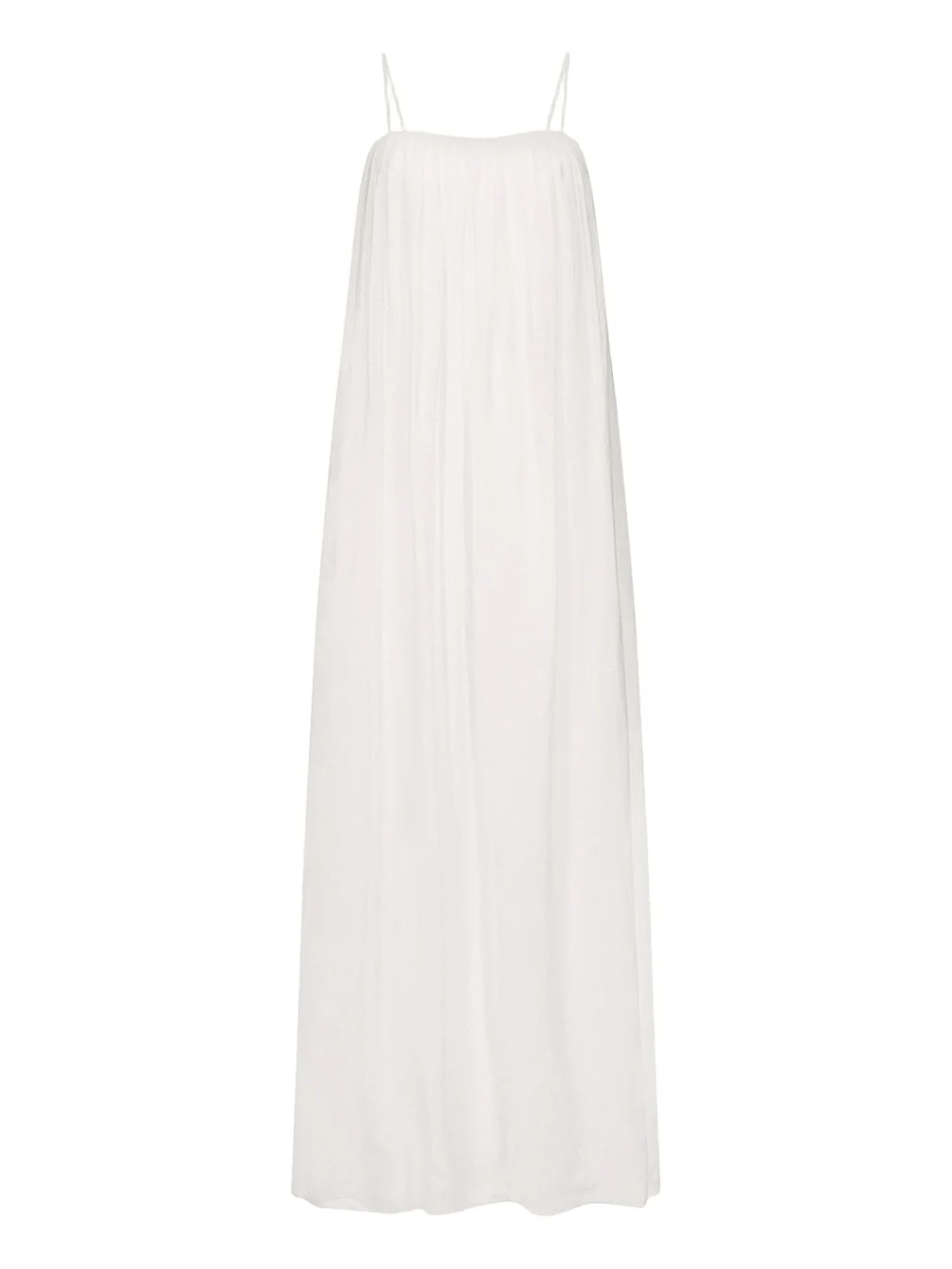 TWP Shirred Column Maxi Dress