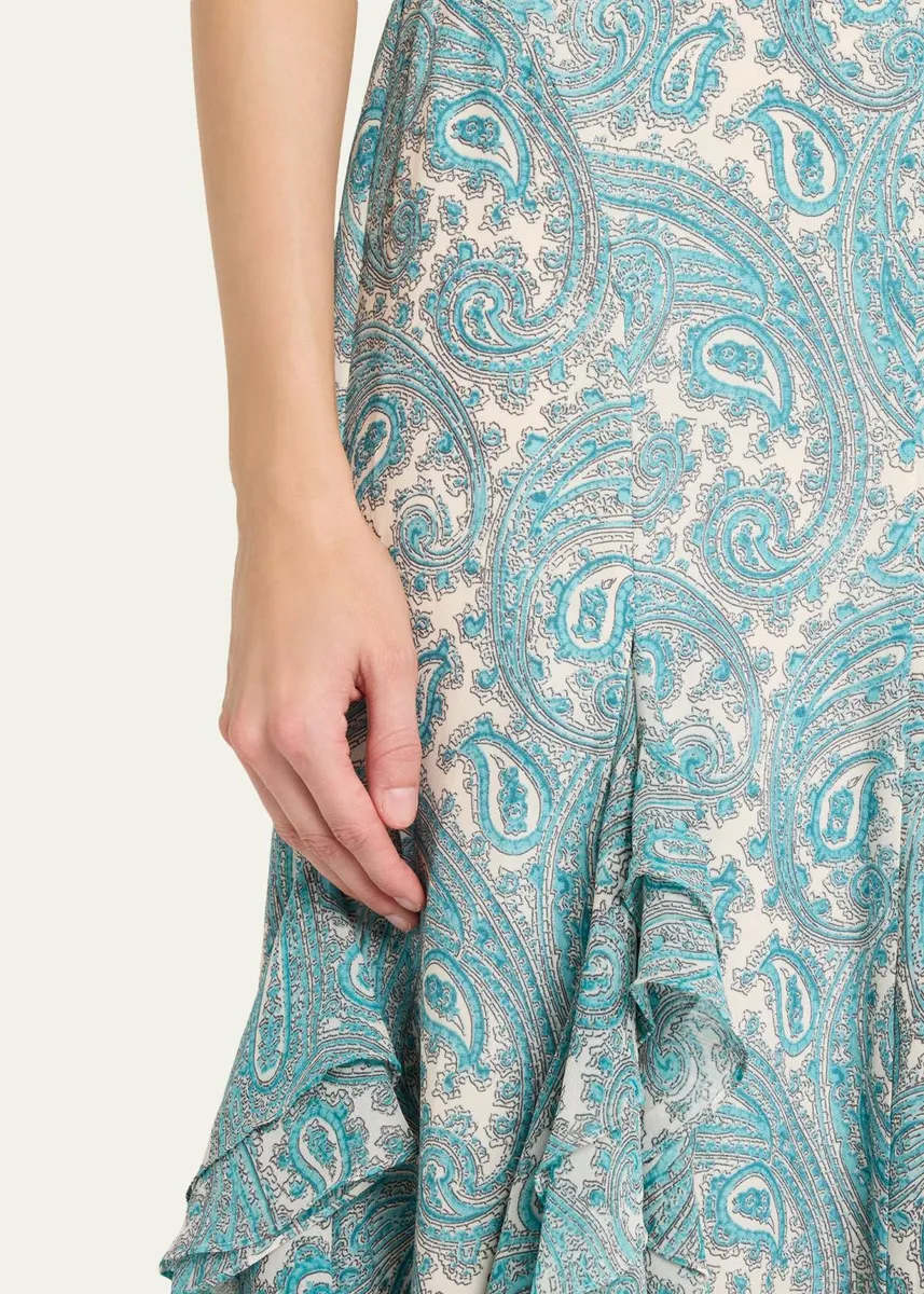 Cinq à Sept Hendrix Paisley Maxi Dress | Thumbnail 5 Cinq à Sept Hendrix Paisley Maxi Dress | Thumbnail 5
