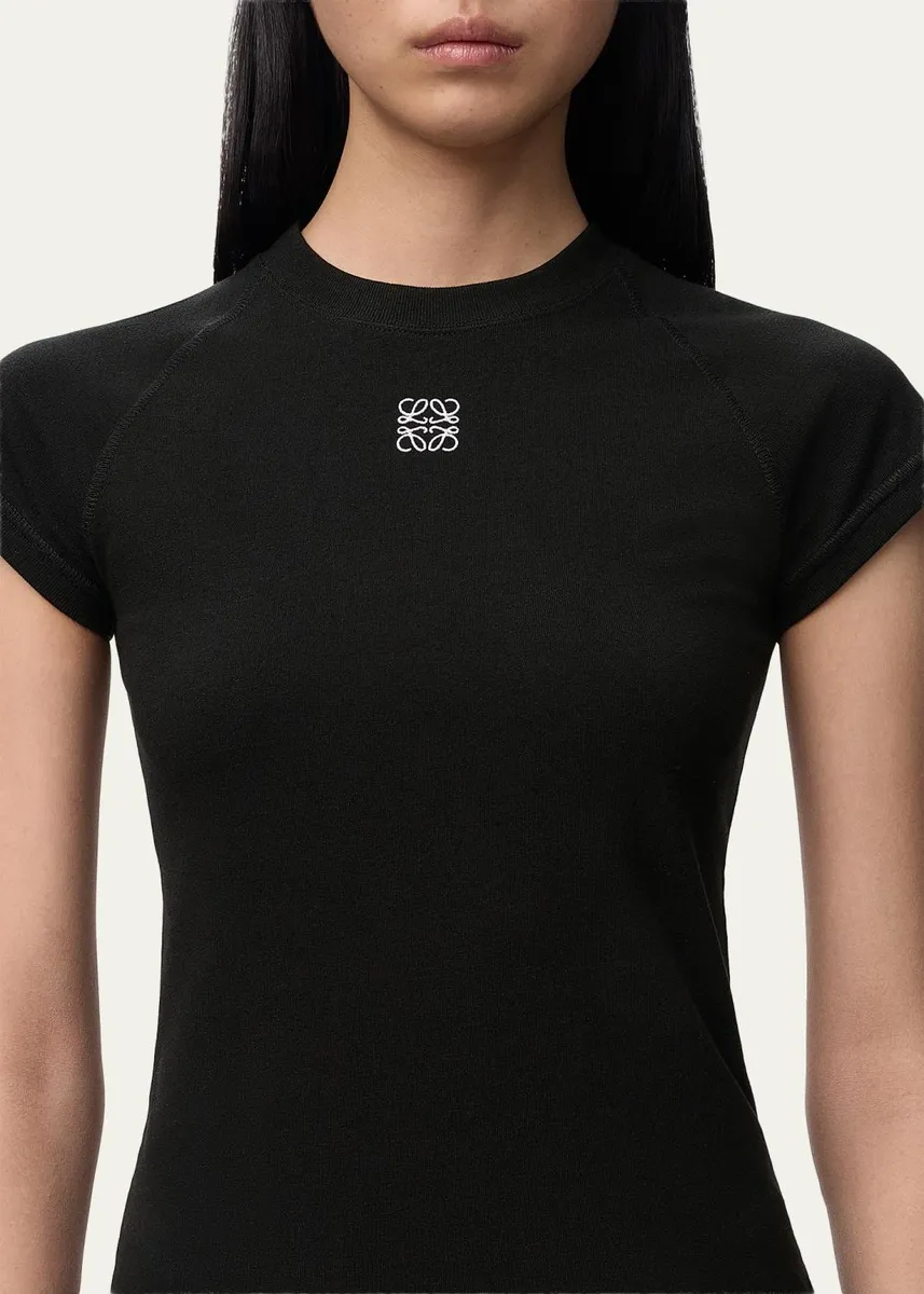 Loewe Small Fit Cap-Sleeve T-Shirt | Thumbnail 5