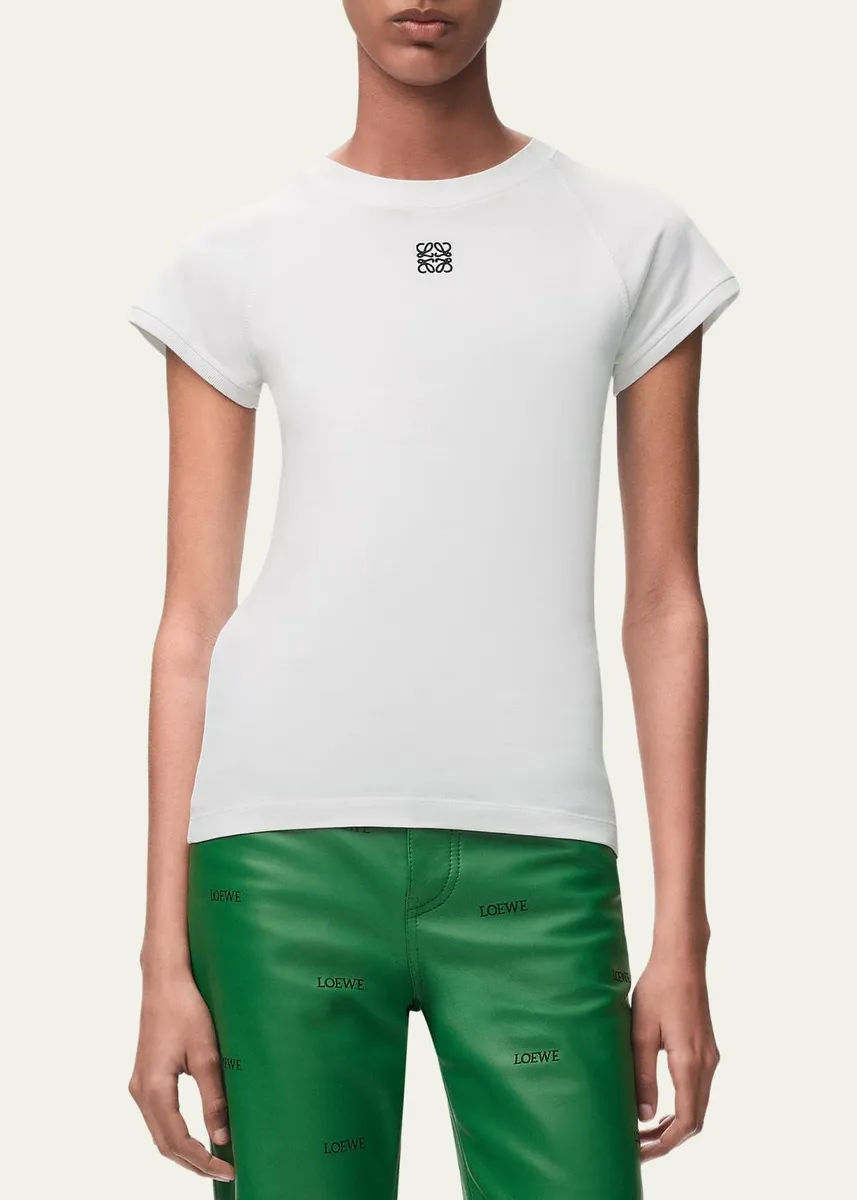 Loewe Small Fit Cap-Sleeve T-Shirt | Thumbnail 8