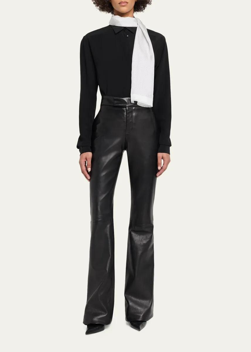 Tom Ford Micro Polka Dot Silk Scarf | Thumbnail 2
