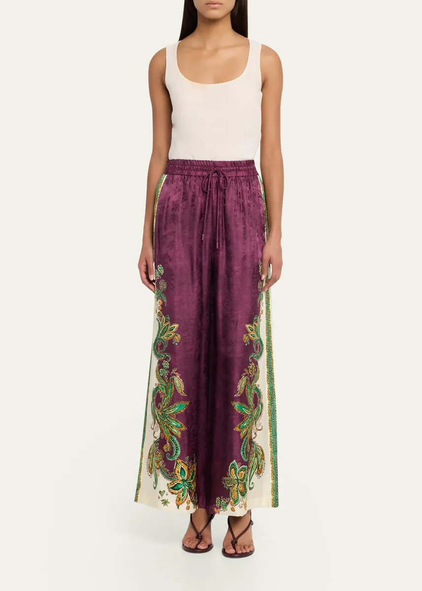 ALÉMAIS Ruthie Wide-Leg Pants | Thumbnail 2