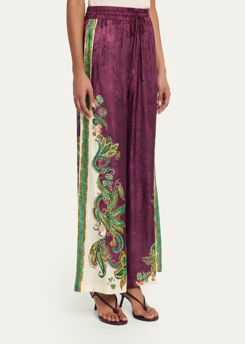 ALÉMAIS Ruthie Wide-Leg Pants | Thumbnail 4