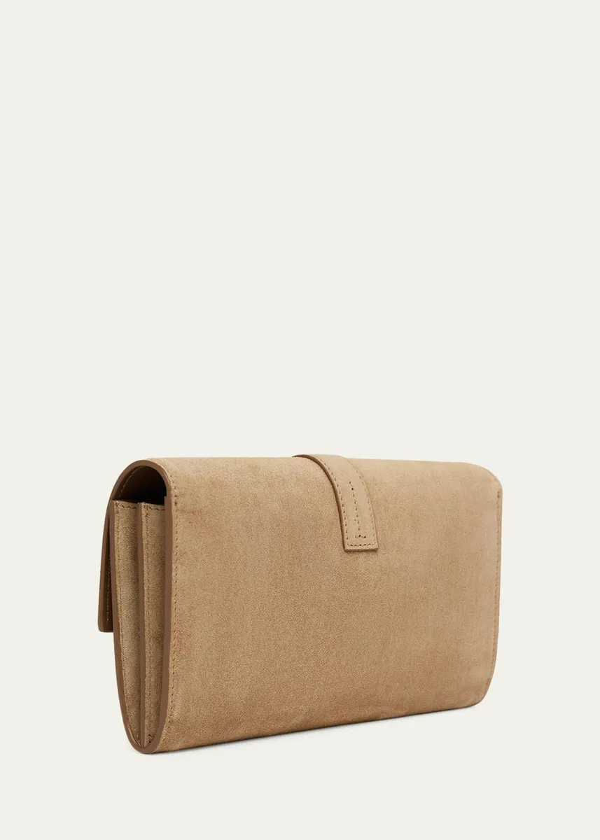Tom Ford Suede Hanging T Crossbody Wallet | Thumbnail 3