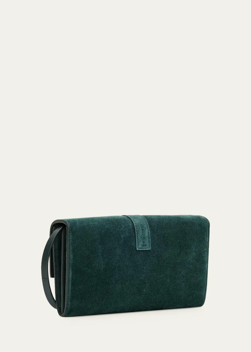 Tom Ford Suede Hanging T Crossbody Wallet | Thumbnail 7