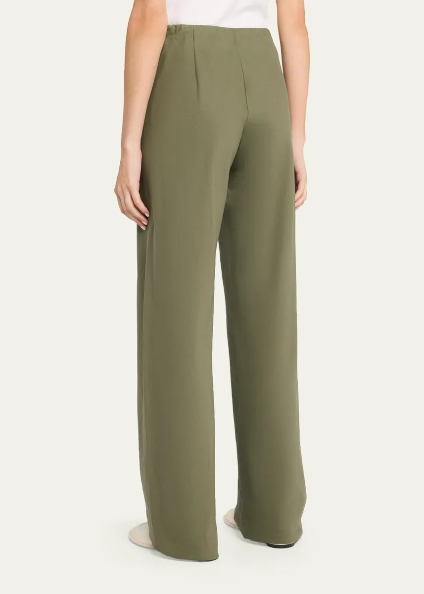 Vince Colette High-Rise Crepe Pants | Thumbnail 3 Vince Colette High-Rise Crepe Pants | Thumbnail 3