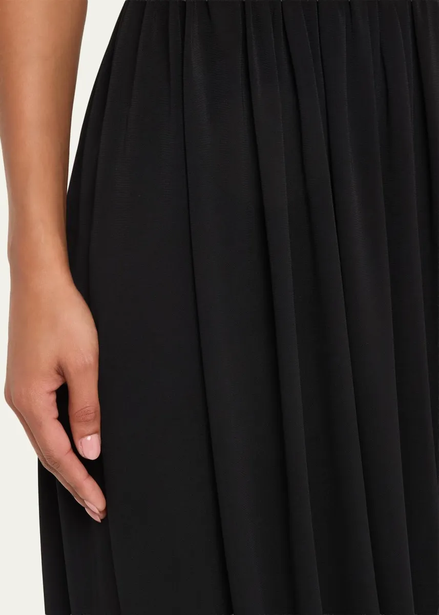 Cinq à Sept Calden Draped Midi Skirt | Thumbnail 5