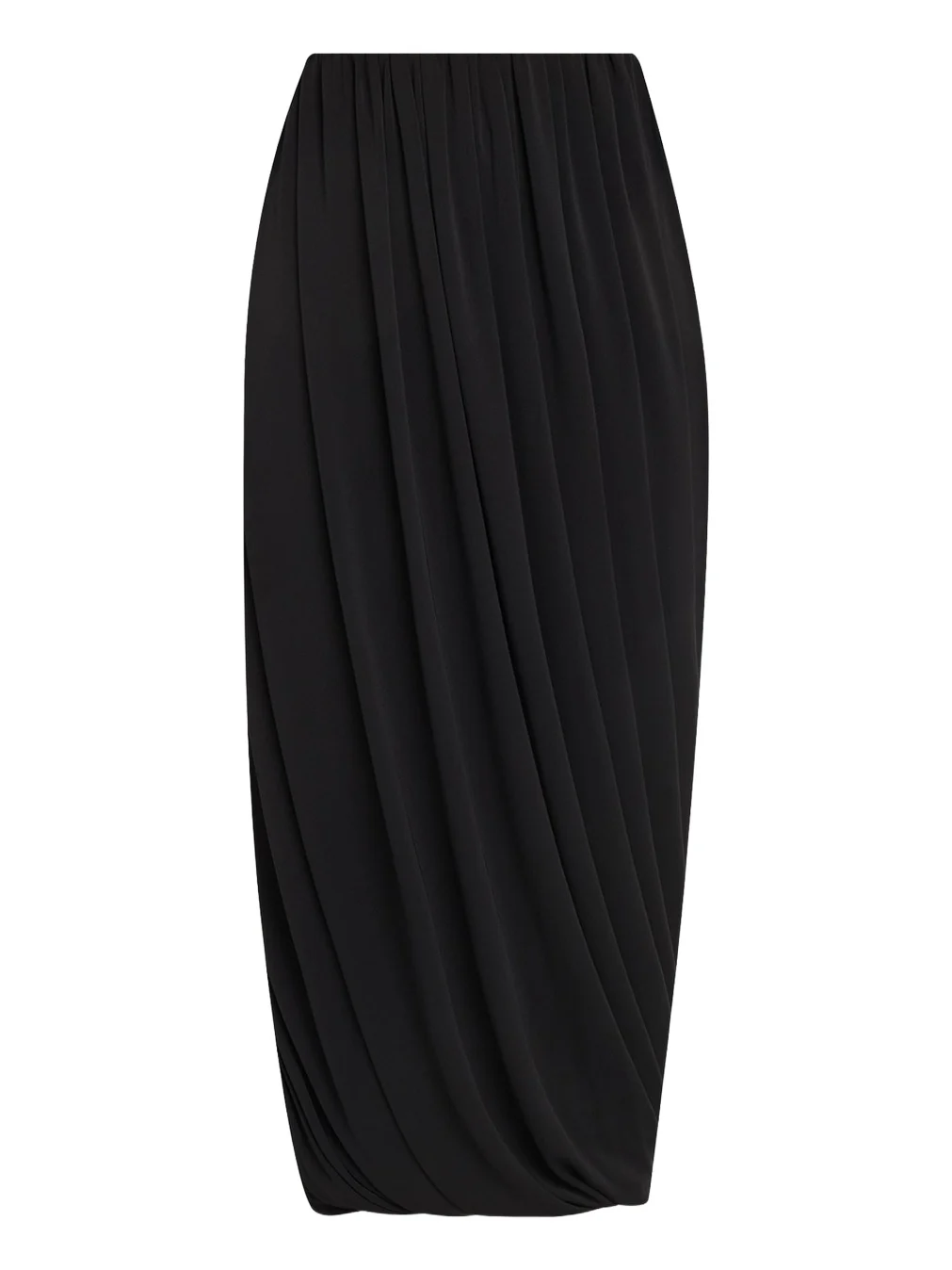 Calden Draped Midi Skirt