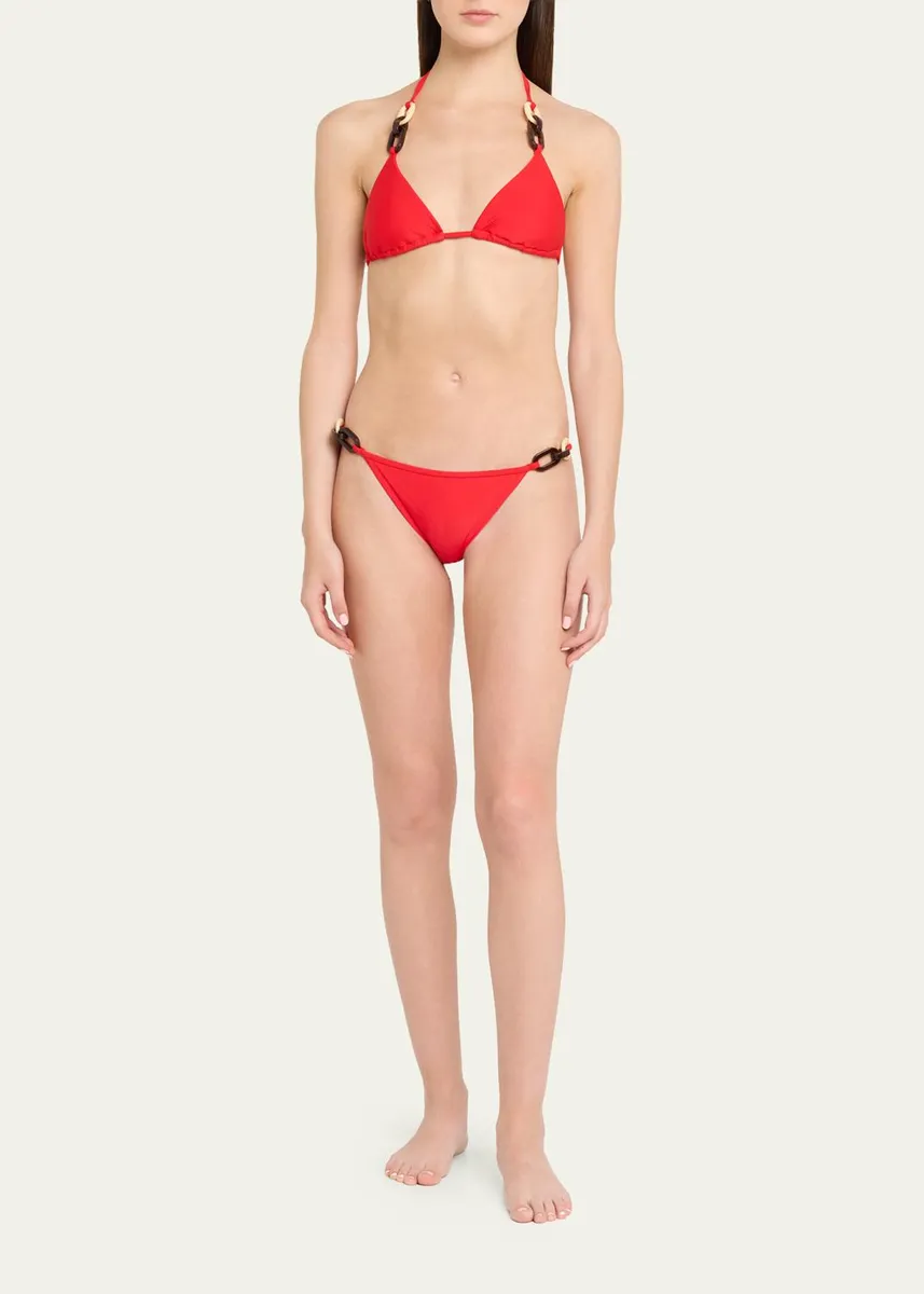 Ramy Brook Nancy Ring Triangle Bikini Top | Thumbnail 2 Ramy Brook Nancy Ring Triangle Bikini Top | Thumbnail 2