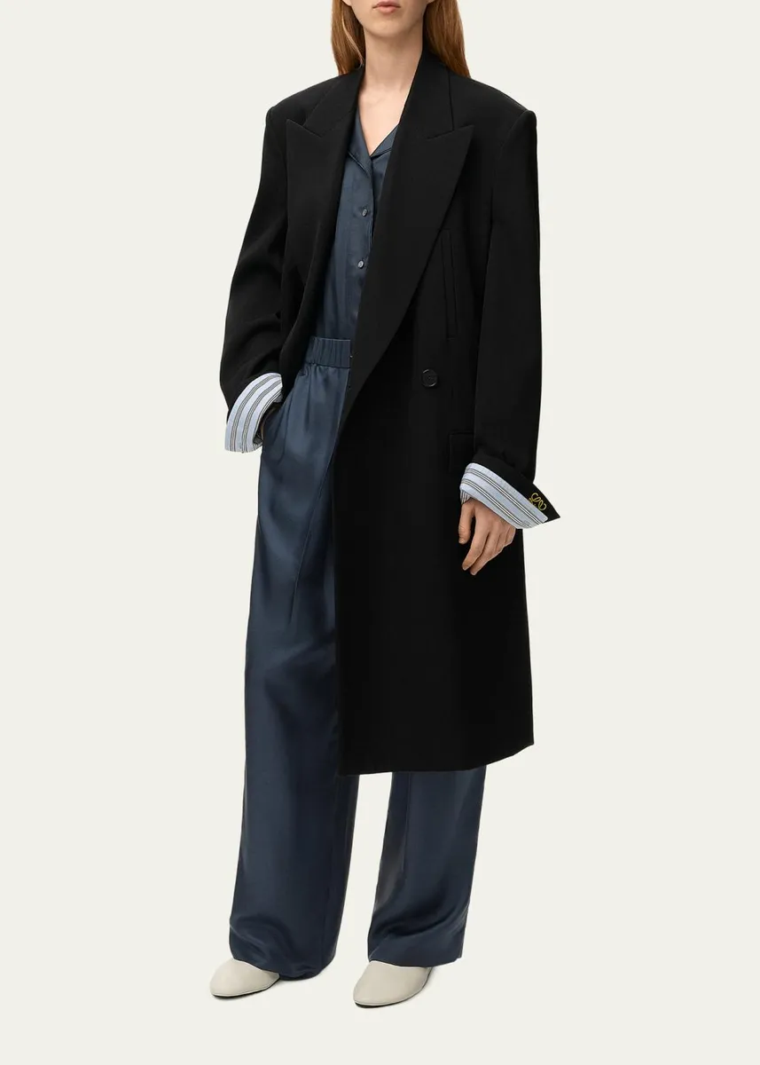 Loewe Silk Twill Pajama Shirt | Thumbnail 2 Loewe Silk Twill Pajama Shirt | Thumbnail 2