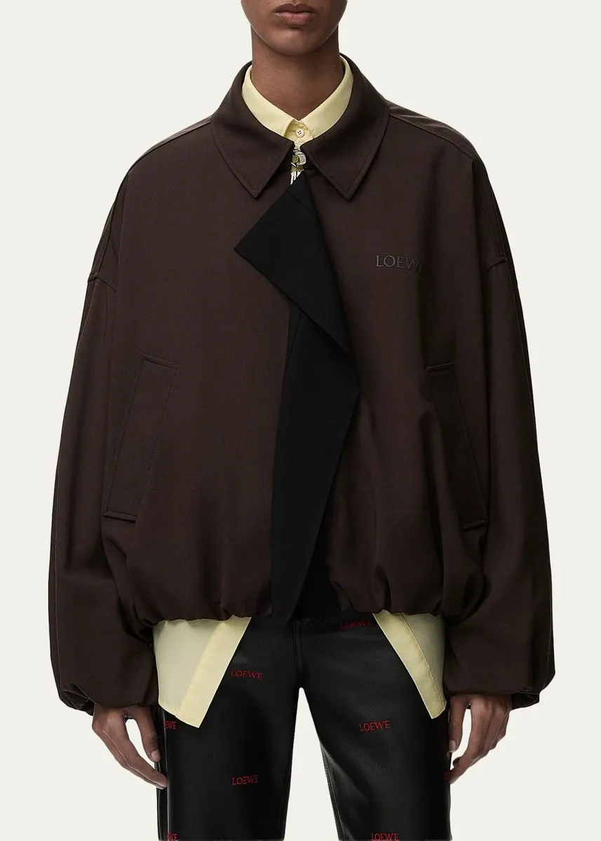 Loewe Balloon Contrast Panel Jacket | Thumbnail 4 Loewe Balloon Contrast Panel Jacket | Thumbnail 4