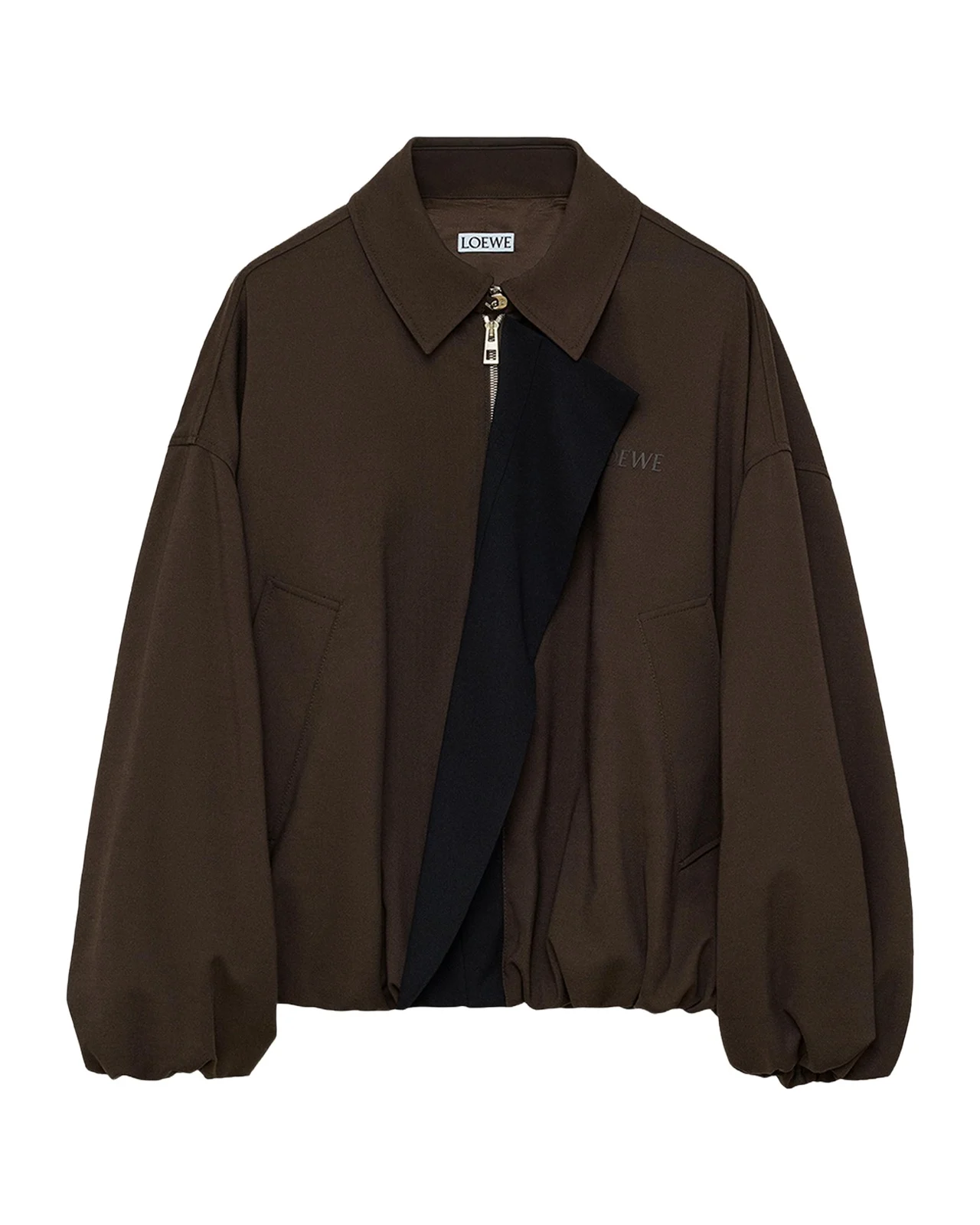 Balloon Contrast Panel Jacket Balloon Contrast Panel Jacket