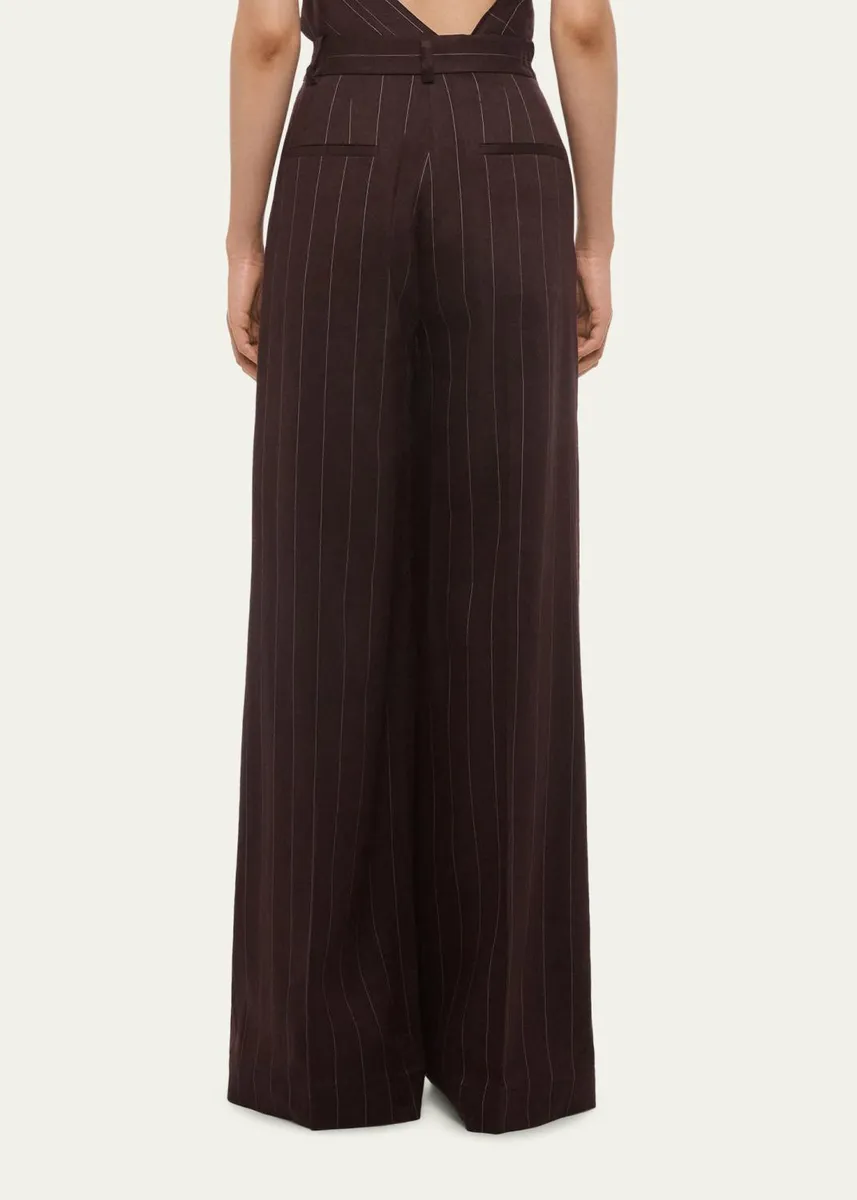 Helmut Lang Double-Pleated Wide-Leg Trousers | Thumbnail 3 Helmut Lang Double-Pleated Wide-Leg Trousers | Thumbnail 3
