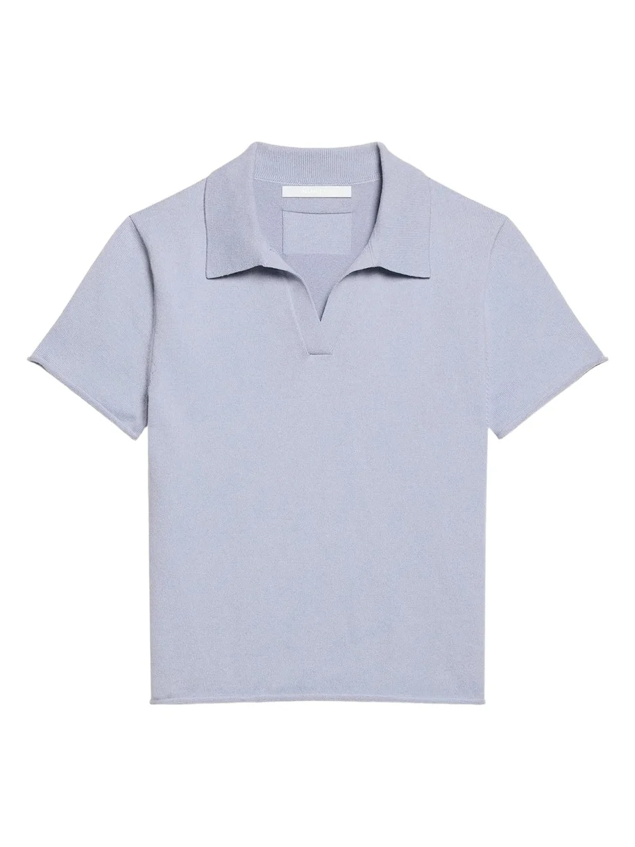 Short-Sleeve Shrunken Polo Shirt Short-Sleeve Shrunken Polo Shirt