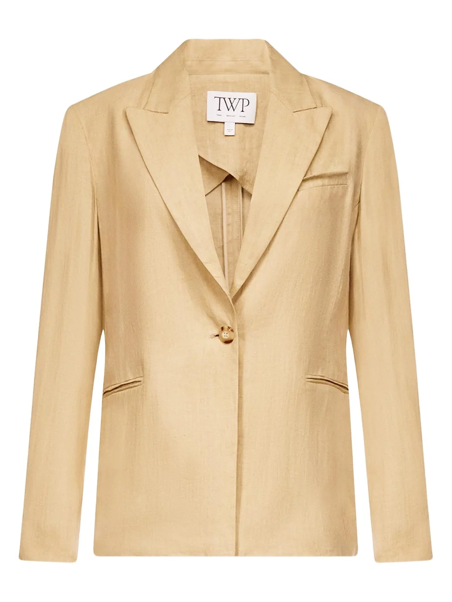 Boy Chintzed Linen Blazer Boy Chintzed Linen Blazer