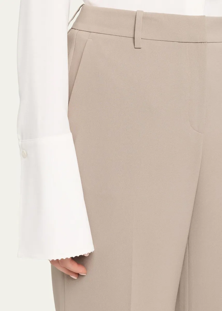 Lafayette 148 New York Gates Straight-Leg Crepe Pants | Thumbnail 5 Lafayette 148 New York Gates Straight-Leg Crepe Pants | Thumbnail 5