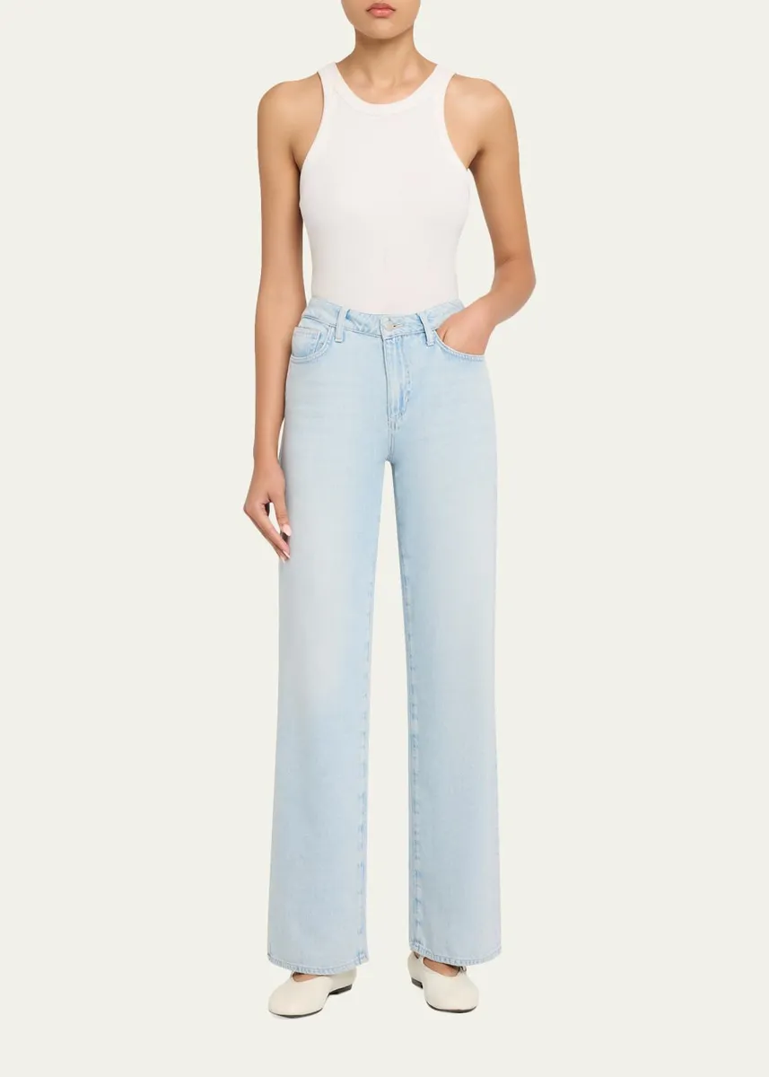 L'Agence Scottie High-Rise Wide-Leg Denim jeans | Thumbnail 2 L'Agence Scottie High-Rise Wide-Leg Denim jeans | Thumbnail 2