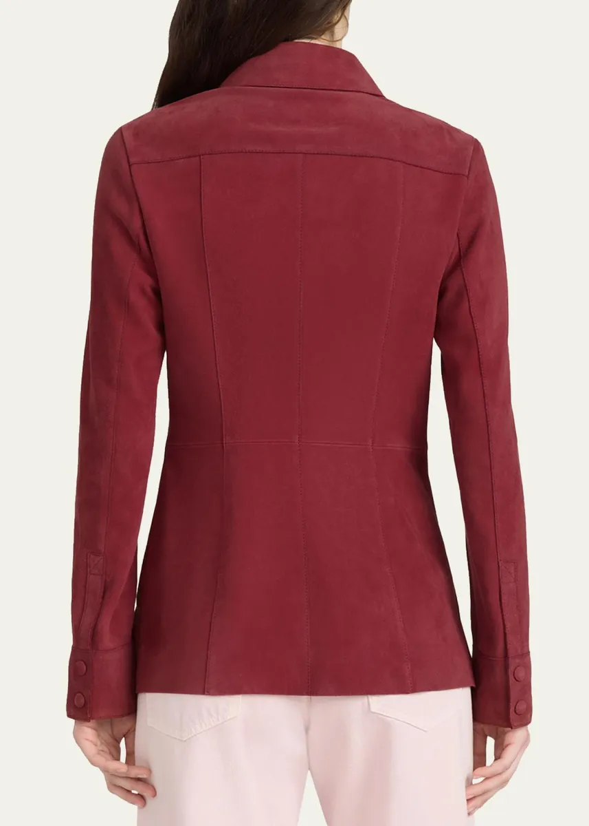 Frame The Suede Shirt | Thumbnail 3
