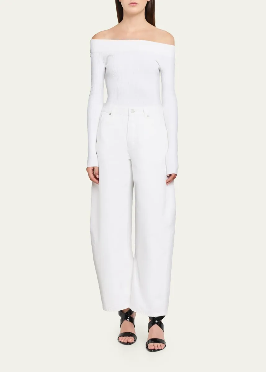 ALAÏA Rodeo Curve Jeans | Thumbnail 2 ALAÏA Rodeo Curve Jeans | Thumbnail 2