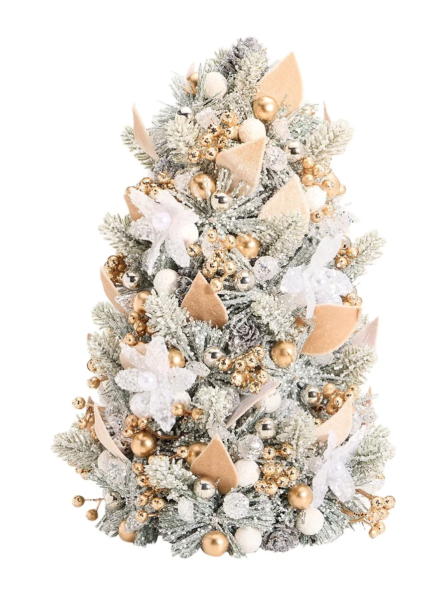 Salzburg Creations Winter Wonderland 12" Tabletop Christmas Tree