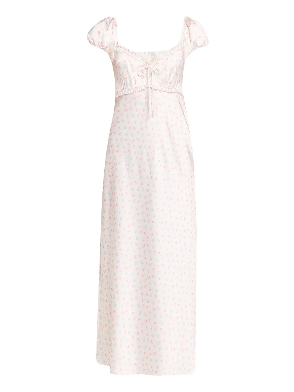 Epone Floral Puff-Sleeve Maxi Dress Epone Floral Puff-Sleeve Maxi Dress
