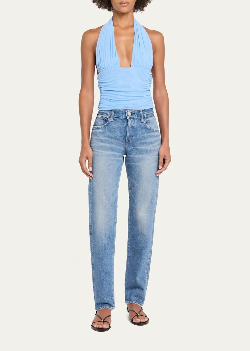 Moussy Vintage Slim Straight Jeans | Thumbnail 2 Moussy Vintage Slim Straight Jeans | Thumbnail 2