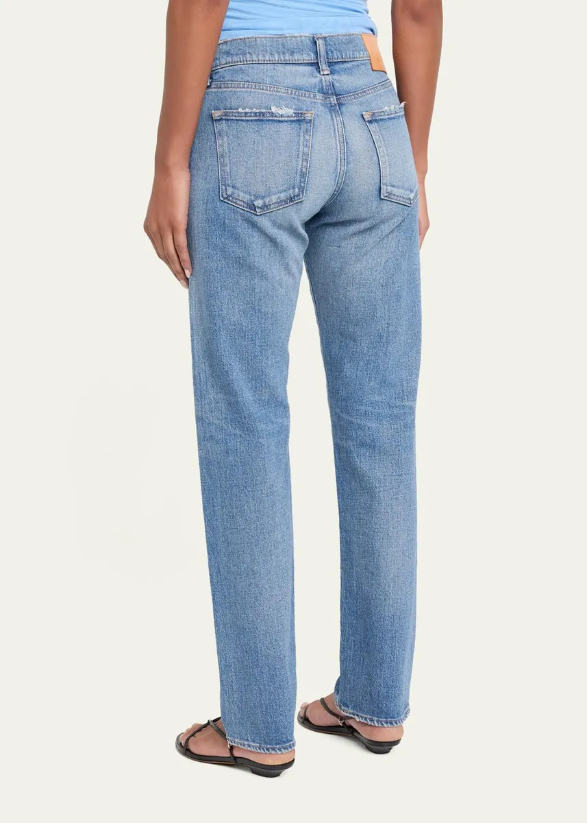 Moussy Vintage Slim Straight Jeans | Thumbnail 3 Moussy Vintage Slim Straight Jeans | Thumbnail 3