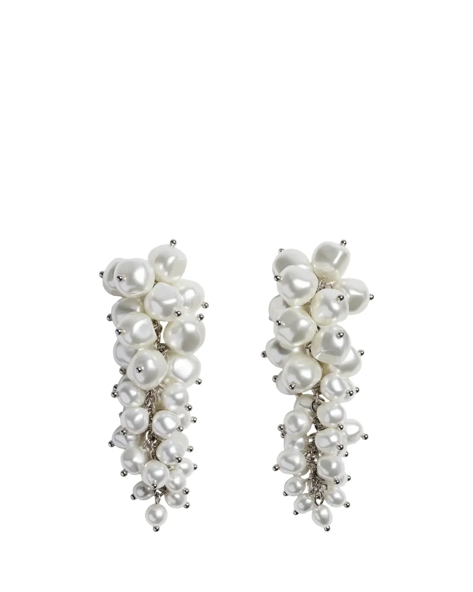 Simone Rocha Pearly Cluster Drop Earrings | Thumbnail 2 Simone Rocha Pearly Cluster Drop Earrings | Thumbnail 2