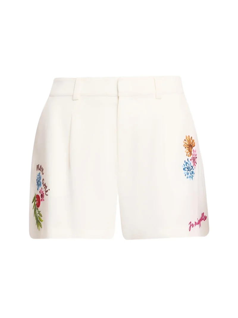 Emmie Embroidered Vine Shorts Emmie Embroidered Vine Shorts
