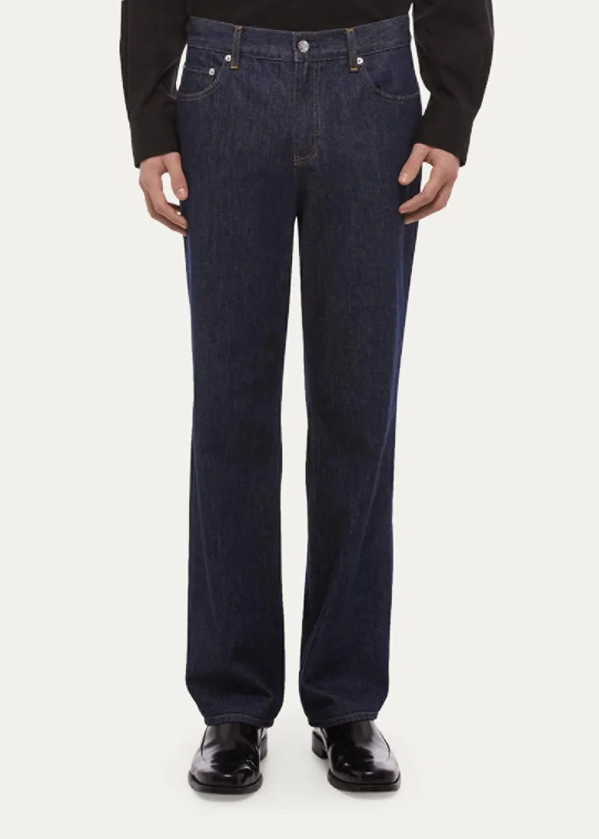 Helmut Lang Men's Essential Wardrobe Straight-Leg Jeans | Thumbnail 4